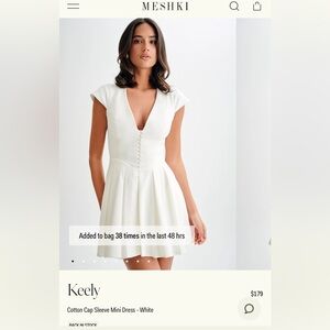 COPY - Mini Keely Meshki dress